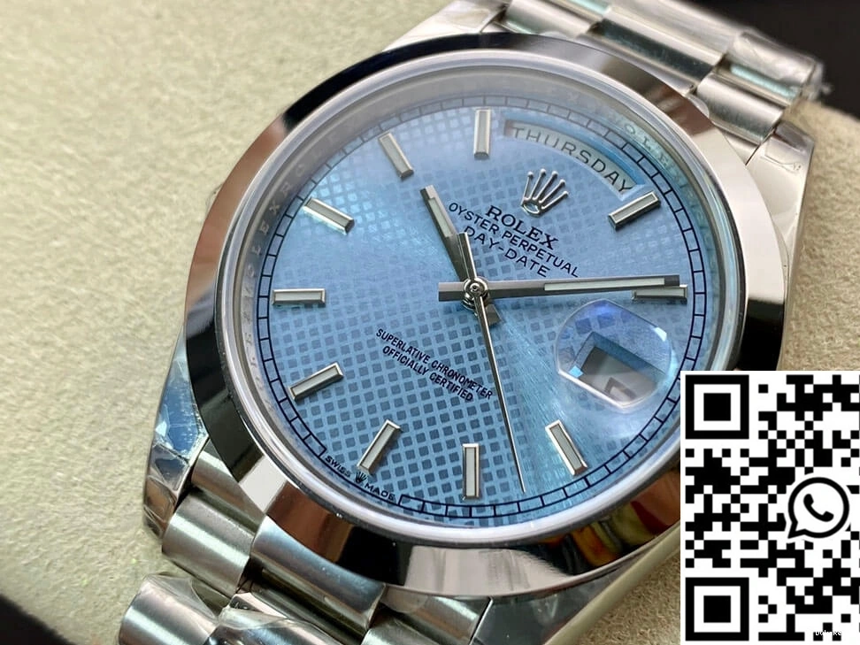 Rolex Factory M228206-0004 Day Date Steel Stainless EW 0418